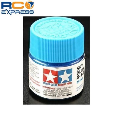 Tamiya Acrylic Mini X14 Sky Blue TAM81514
