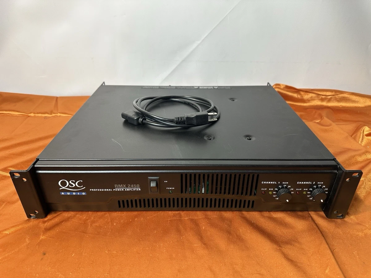 QSC 2450 Pro Audio Amplifiers for sale - eBay
