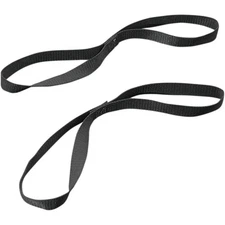 Ancra 45214-14 Soft Ties - 12in. - Black