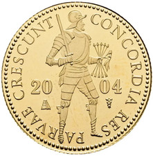 2004 Gold Ducat NGC PF-68 Ultra Cameo .11 Troy Ounce AGW only 5 at NGC