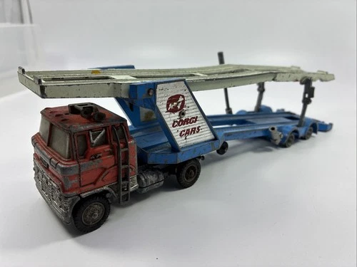 Corgi Carrimore Car Transporter MK IV Ford Vintage, see pictures
