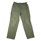Vtg Military Rip Stop WR Poplin OG-107 Tropical Combat Trousers Vietnam L Long