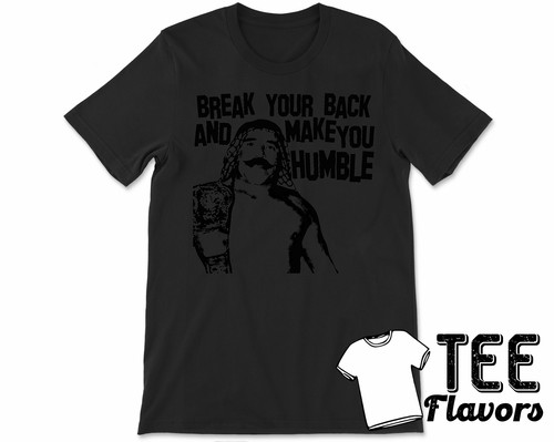 Maglietta Iron Sheik Make You Humble Wrestling WWF WWE / T-shirt - Foto 2 di 14