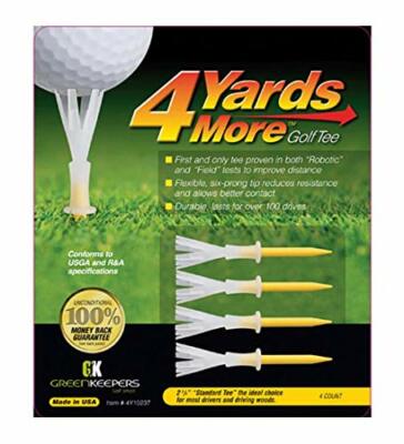 GREEN KEEPERS 4 YARDS MORE TEES 2 3/4