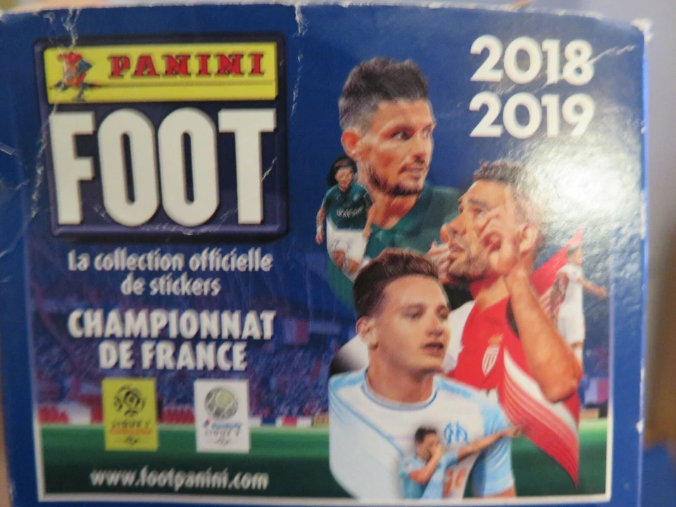 PANINI LOT DE 10 IMAGES FOOT 2018-2019 A CHOISIR DANS LA LISTE - Photo 2/2