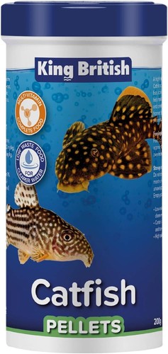 King British Catfish Pellets Bottom Feeder Aquarium Tropical Food 60/200/600g - Picture 8 of 10