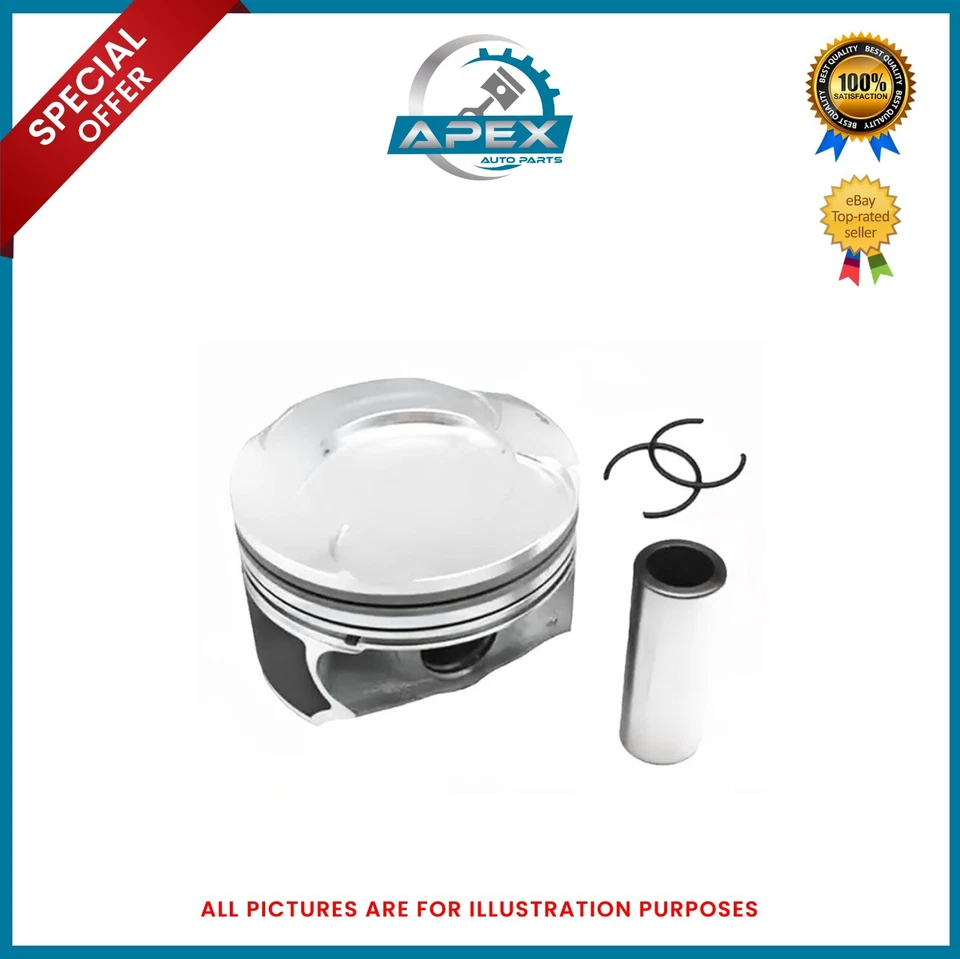 MERCEDES-BENZ M274 1.6 PETROL ENGINE PISTON SIZE 0.50MM X4 A2740301317 NEW - Image 4 of 4