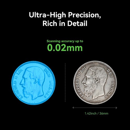 Creality 3D-Scanner CR-Scan Otter Vier-Linsen-Stereo-Vision, Anti-Shake-Tracking - Afbeelding 13 van 16
