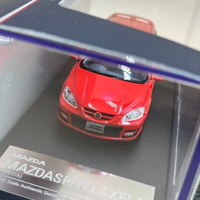 1/43 ハイストーリー マツダスピード アクセラ トゥルーレッド 2003 ミニカー/完成品 ハイストーリー 1/43 マツダスピード アクセラ