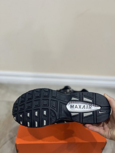 Nike Air Max Torch 4 Black Silver US 10 Mens Casual Sneakers Shoes NEW ✅ - Picture 8 of 11