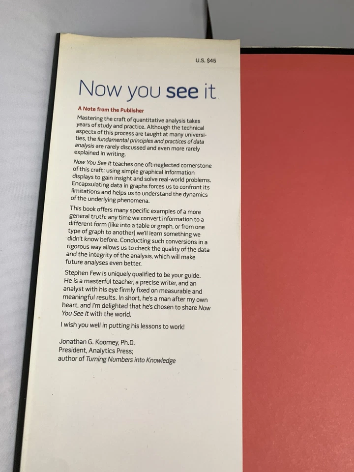 NOW YOU SEE IT Stephen Few visualization techniques quantitative analysis - Image 2 of 4