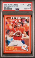 *PSA 9* Trevor Lawrence 2021 Chronicles Draft Picks Score RC #58 BRONZE Clemson