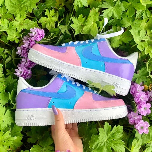 cotton candy air force 1 drip