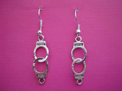 Tibetan Silver Costume Earrings