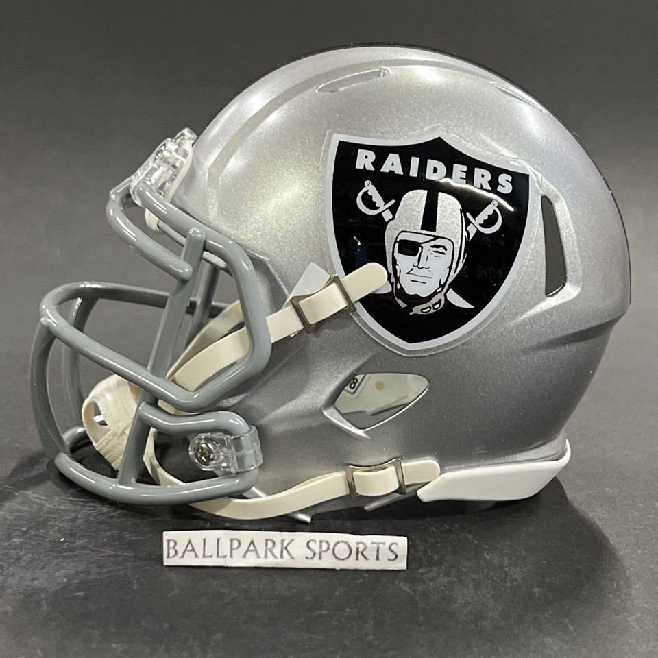 Las Vegas Raiders Speed Mini Helmet Riddell NFL Licensed Brand New! | eBay