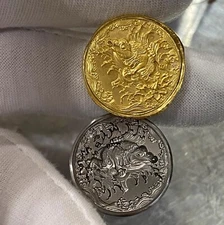 3D Koi Fish Metal Stamp Tool for Jewelry Gold Embossing Punch Craft Symbolic