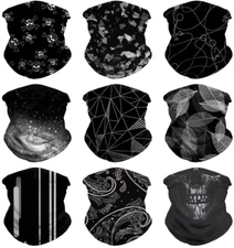 VCZUIUC Headwear Bandana Head Wrap Face Scarf Mask Neck Warmer Balaclava for Spo