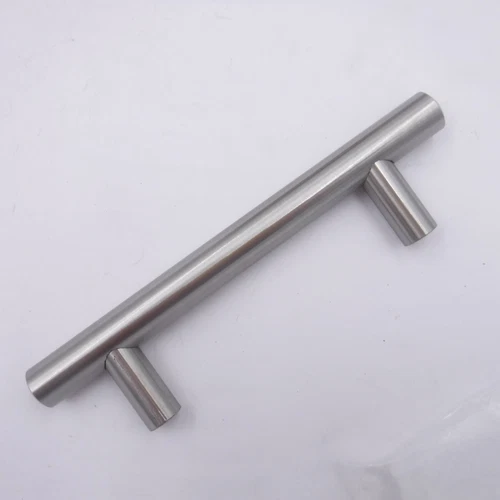 6 Pack Jeffrey Alexander 152SN Key West 3-3/4" C/C Cabinet Pulls Satin Nickel - Picture 2 of 3