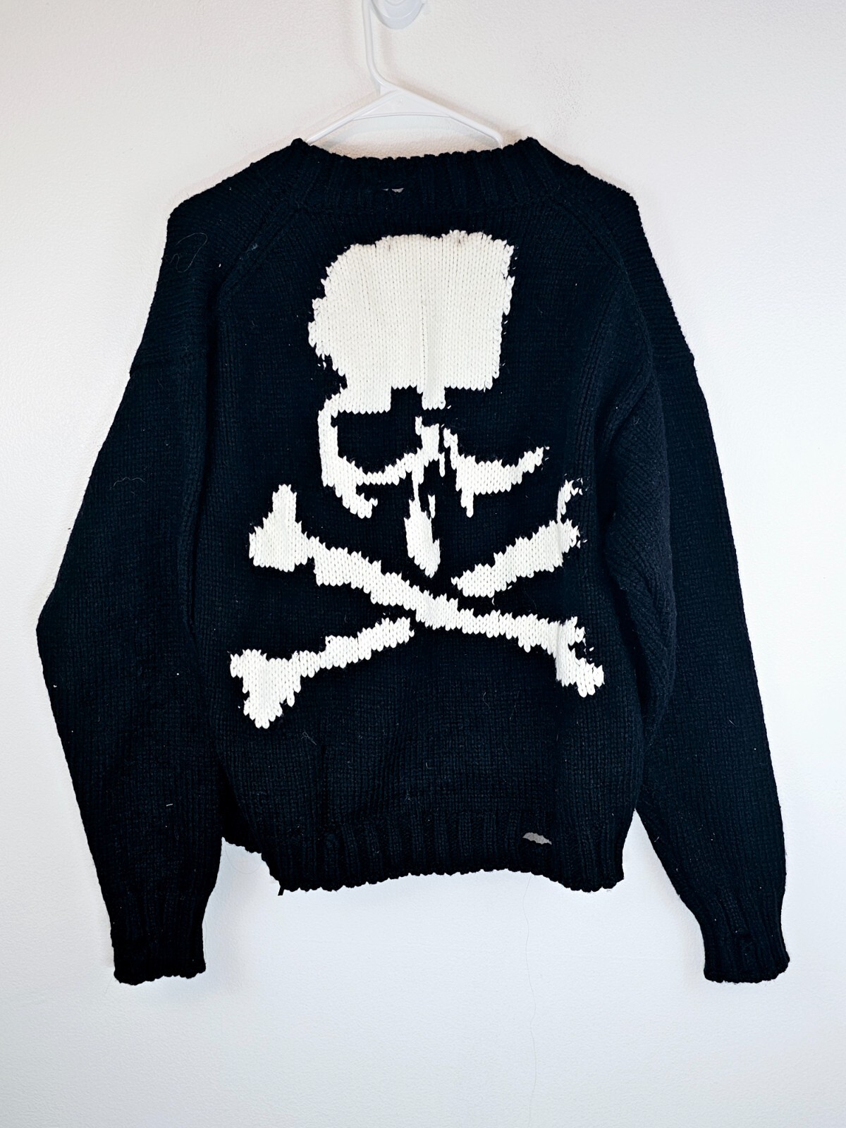 Mastermind World Knit Sweater Treasure Scene 2020 Distressed L Skull ...