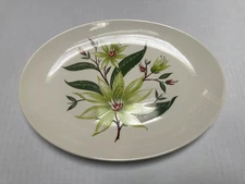 Homer Laughlin Rhythm Desert Lily 11-1/2" Oval Platter Very Nice!