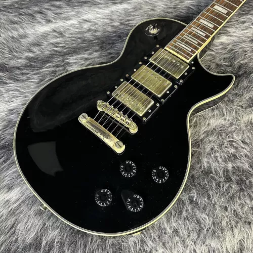 Epiphone Les Paul Custom 3PU Used Maple+Mahogany body Ebony