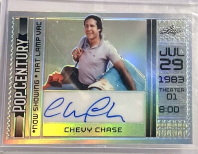 23/25 PACK FRESH Chevy Chase 2024 Leaf POP CENTURY AUTOGRAPH