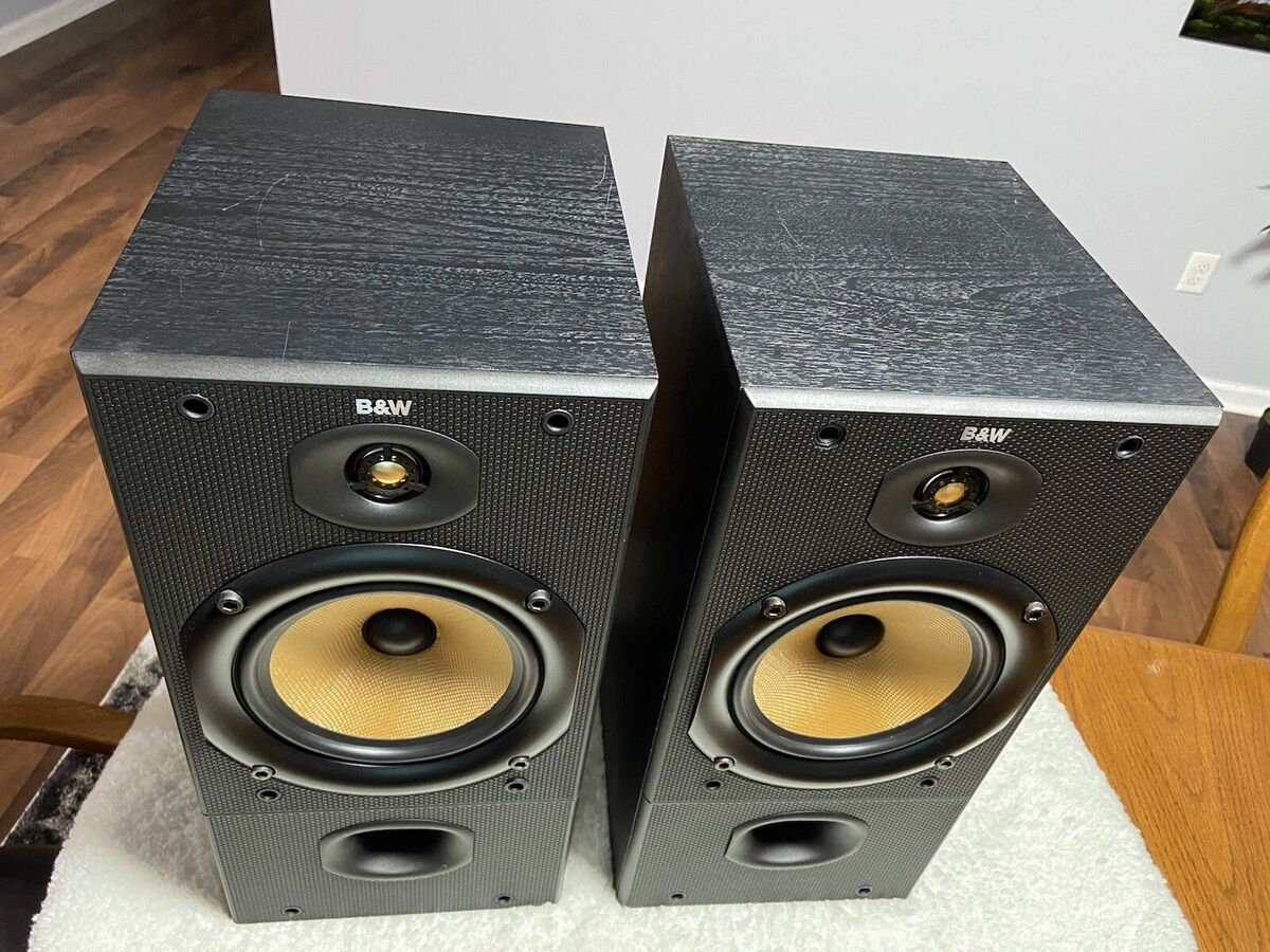 B&W Bowers & Wilkins DM602 Home Theater Bookshelf Speakers B&W Bowers & Wilkins DM602 Home Theater Bookshelf Speakers