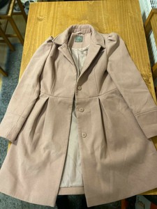 oasis pink coat