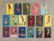 Swap Cards Pin-up Girls  1940s