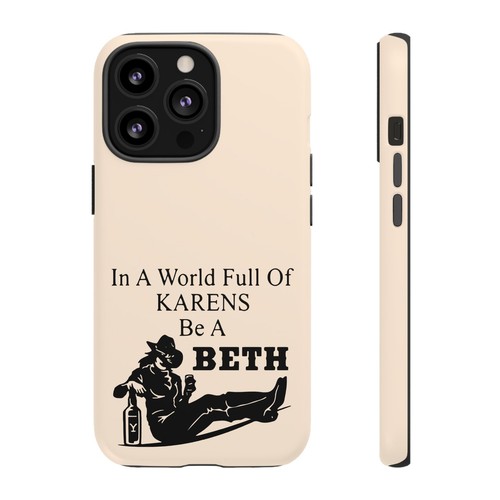 Peach Color Tough Phone Cases For iPhone, Samsung, Pixel, Cowgirl Inspired - Picture 47 of 125