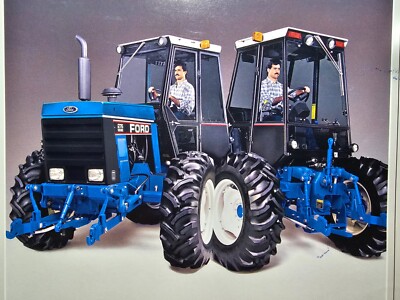 ブリキトラック Ford New Holland Versatile 276 Bidirectional Tractor Brochure