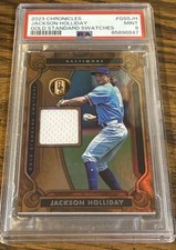 2023 Jackson Holliday Panini GOLD STANDARD Rookie Card RC Patch GRADED MINT 9!