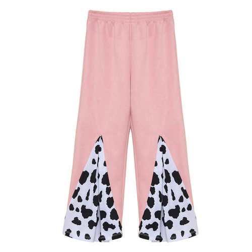 Kinder Mädchen Hosen Thema Cowboy Foto Cowgirl Kuh-Muster Spielkleidung Party - 第 9/50 張圖片
