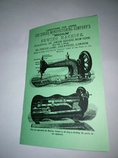 Singer 13K Sewing Machine Instruction Manual (Model 13) Reproduction