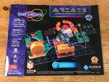 Snap Circuits Elenco Arcade Manual Replacement Booklet Instructions Book