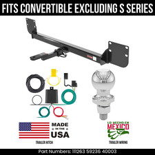 For 05-08 Mini Cooper Trailer Hitch 4 Pin Wiring 2