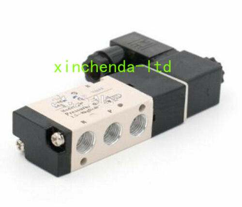 4V110-06 DC24V électrovanne pneumatique 5 voies 2 position 1/8" AIRTAC - Photo 3/6