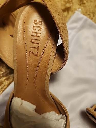 Schutz Women's Adlyn Suede Sandal Size 7B NWOT - Picture 7 of 7