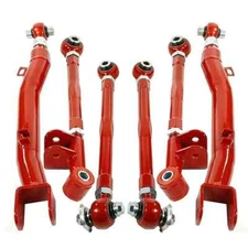 Rear Lateral Control Trailing Arms Red for Subaru Impreza WRX STi 2.0 2.5L 02-07
