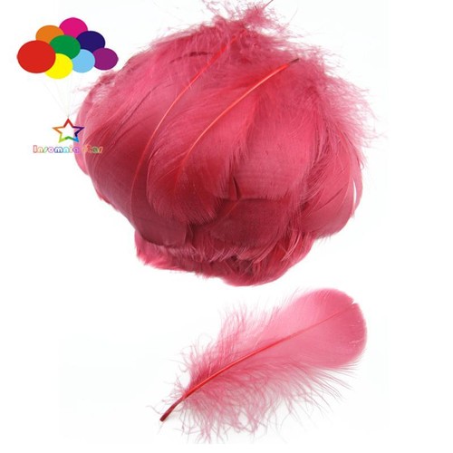 Diy 100 Pcs/Lot Colourful Goose feather 4-7cm 1-2 Inch Stage Props Dream Catcher - Picture 51 of 138