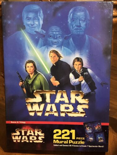 Star Wars vintage collection Mural Puzzle MB. Box never opened. - Afbeelding 1 van 4