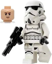 LEGO Star Wars Imperial Stormtrooper Minifigure Male Trooper 75387 40755 75394