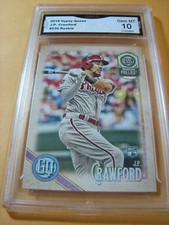 J.P. CRAWFORD PHILLIES 2018 GYPSY QUEEN ROOKIE RC # 236 GRADED 10 L@@@K