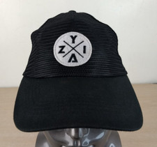 ZYIA ACTIVE ADJUSTABLE SNAPBACK TRUCKER/MESH HAT/CAP, BLACK, OUTDOOR/SPORTS