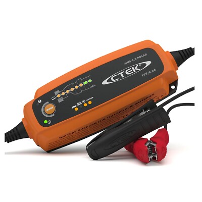 CTEK 56-958 MUS 4.3 Polar Fully Automatic 8 Step 12 Volt Battery
