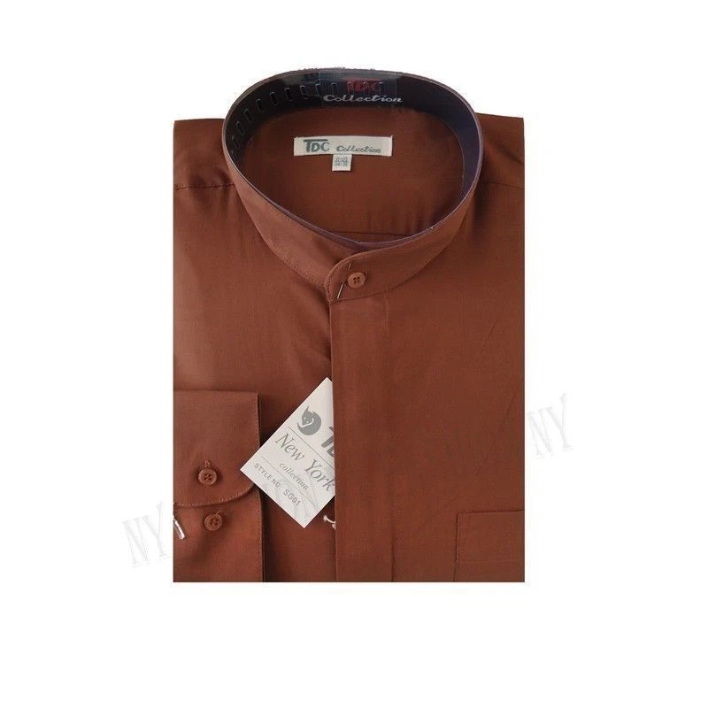 mens brown dress shirt products for sale | eBay