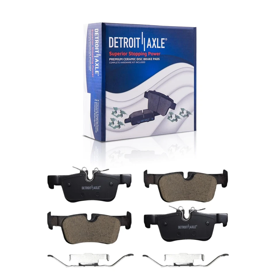 Kit de 8 pastillas de freno delanteras traseras perforadas de cerámica para Cooper Countryman Foto 4 de 4