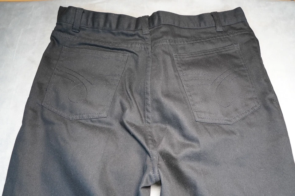 Новые мужские джинсы David Taylor 36x32 черный комфортный крой M25043 - Изображение 4 из 4