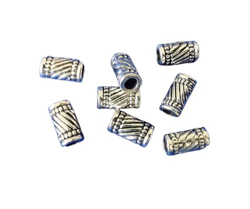 Whole Sale Antiqued Silver Metal Tiny Barrel Star Spacer Bead for Jewelry Making - Picture 14 of 37