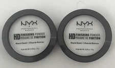 2X NYX Professional make up HD Finishing Powder Translucent. 28oz Each SEALED